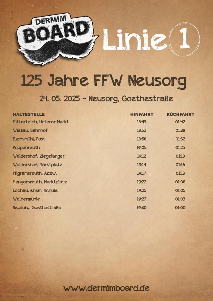 Linie1 Samstag